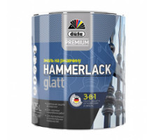 HAMMERLACK на ржавчину гладкая RAL-7024 графитовый серый 2л "DufaPremium" Эмаль (под заказ)