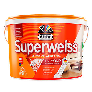 SUPERWEISS RD4 2,5л "Dufa" ВД краска